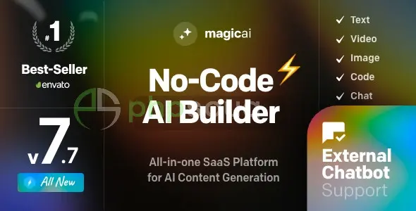 MagicAI - OpenAI Content, Text, Image, Video, Chat, Voice, and Code Generator as SaaS Free