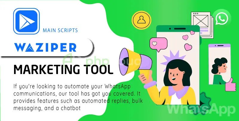 Waziper - Whatsapp Marketing Tool v5.1.1 Extended